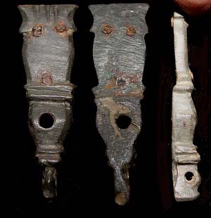 Belt Mount w/suspension loop c. 1st-3rd Cent Belt Mount w/suspension loop c. 1st-3rd Cent